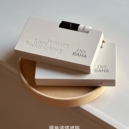 INSBAHA Face Concealer Cover Dark circles and Acne Brightening Tears Concealer Set Powder Makeup Combination