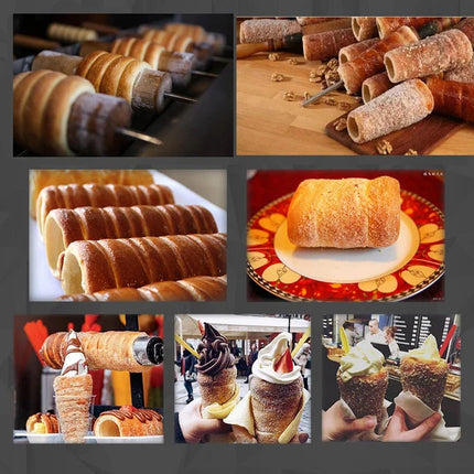 Italy Pastry Chimney Cake Cak Oven Machine Commercial Chimney Cake Roller