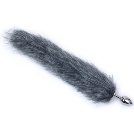 Sexy Fox Tail Anal Plug Anal Toy For Women Adult Sex Product Men Butt Plugs Stainles Steel Anal Plug Cosplay Sex Toys For Couple