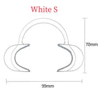 1Pc White S / China Mainland