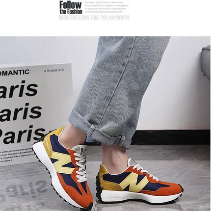 New Women's Causal Sneakers Summer Shoes Woman Fashion Breathable Lace Up Sports Shoes for Women Platform Walking Designer Shoes