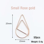 Small Rose Gold 50pc