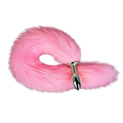 Anal Plug Metal Sexy Foxtail Anal Plug Role-play Sex Toy Male And Female Anal Plug Adult Game