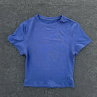 Navy short sleeves / S