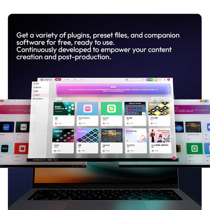 Ulanzi D100H Dial Creative Controller for Video&Photo Editing Dial&RGB Keypad Controller for Light System for Intelligent Studio