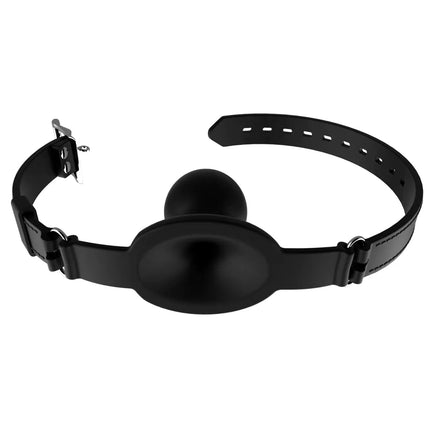 Soft Silicone Mouth Gags Breathable Hollow Ball Gag Adjustable Belt Mouth Plug BDSM Kit Erotic Sex Toys For Couples Adult Games