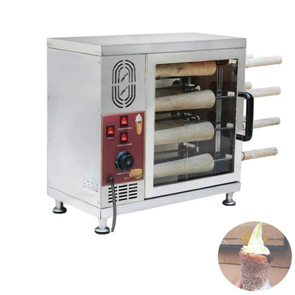 Italy Pastry Chimney Cake Cak Oven Machine Commercial Chimney Cake Roller
