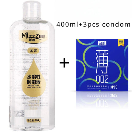 400ML Upgrade Golden Lubricant for Smoothing Lube Massage Gel Liquid Personal Lubricant for Long-Lasting Pleasure for Men, Women