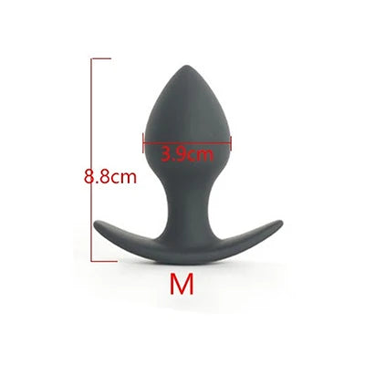 39-81mm Anal Plug Hard Silicone Butt Plug Fisting Men Prostate Massager Anal Beads Adult Sex Toys for Women Men Anal Dilator
