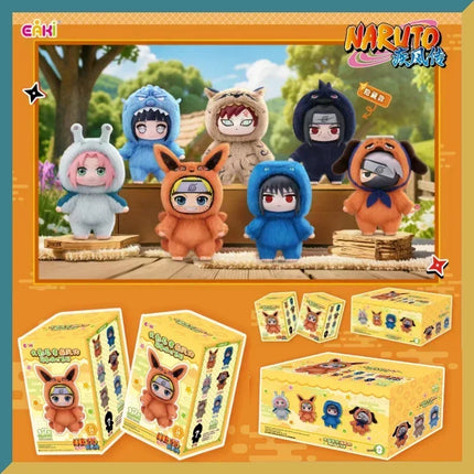 @HOT Eaki Naruto Blind Box Shippuden Beast Party Series Plush Doll Cute Hand-Made Custom Gift Ornaments For Men And Women