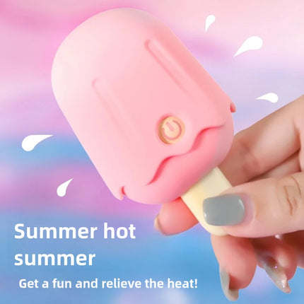 Ice cream portable vibrating sucking masturbation massager clitoris nipple vibrating sucking stimulator sex toys adult products