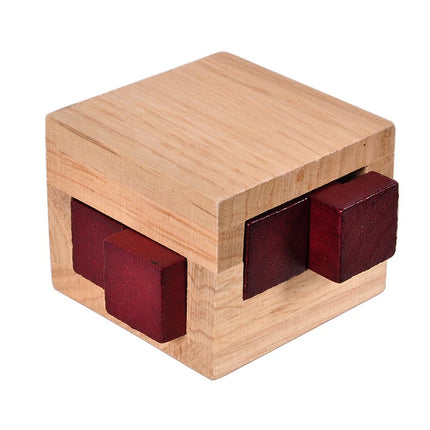 Classic IQ Puzzle Wooden Brain Teasers for Adults Kids Educational Toys Mind Challenge Unlock Interlock Game Rompecabezas Madera