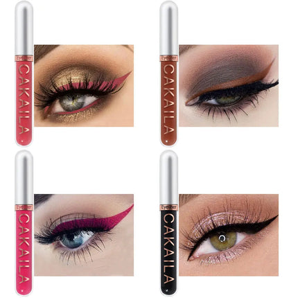 Liquid Eyeliner 8pc/set | Matte Glitter | Waterproof Sweat-Proof Ultra-Fine Quick-Dry | Smooth Precise Smudge-Proof Shimmer Y2K
