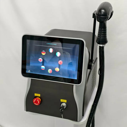 808nm Diode Laser Hair Removal Machine 3 wave Ice Titanium Painles Permanent Alexandrite Device For Professional Salon Depilador