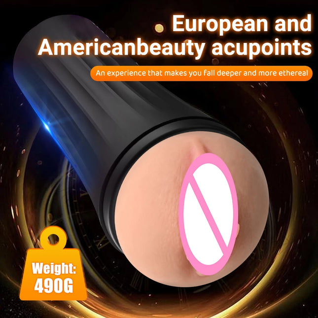 Sex Toys for Men Penis Trainer Manual Masturbation Cup for Men Realistic Vagina Pocket Pussy Prostate Stimulation Adult Supplies