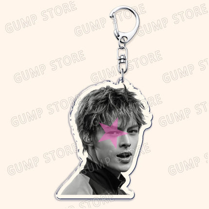Hot New Kpop Boy Group Keychains for Women Accessories Bag Key Chain Martin James Juhoon Seonghyeon Keonho Gifts Friends Keyring