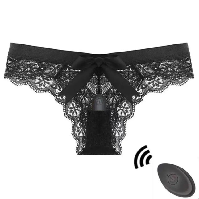 Remote Control Vibrator Bullet Panties for Women Travel Size Underwear Massager for Pleasure- G Spot Vibrating Panties Sex Toys