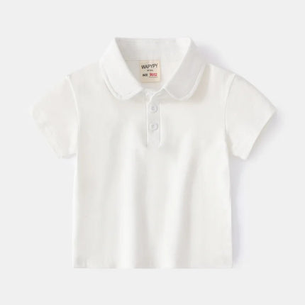 Spring Autumn Long Sleeve T shirts for Boys Toddler Kids 2 3 4 5 6 Years Polo Shirts Children Cotton Breathable Cltohing Tops