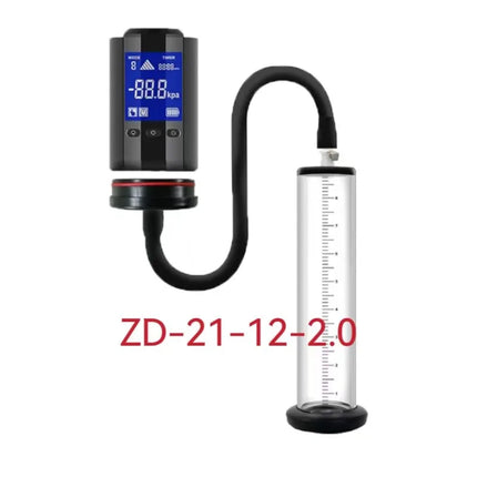 2026 New Upgrade Male Electric Penis Enlarge Vacuum Pump With Automatic Circulating & 6 Suction Intensities & LCD Display