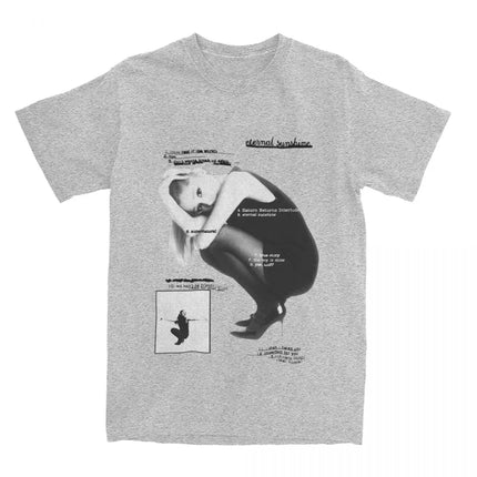 Eternal Sunshine Tracklist Music T-Shirt Summer Ariana Grandes T-Shirts Cotton Cool Tee Shirt for Couple Short Sleeve Tops