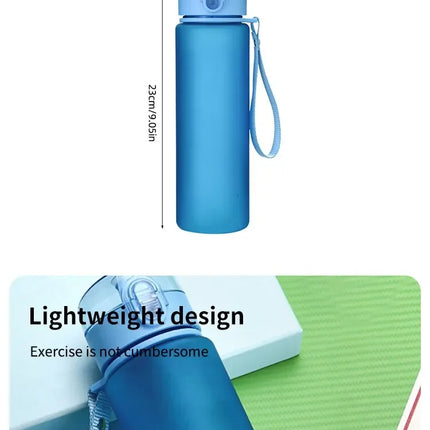560ml Water Bottle Outdoor Adult Sports Water Cup Portable Plastic Bottle Student Teapot Kitchen Drinking Tools