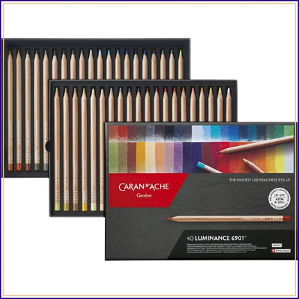 Caran D'ache Luminance Colored Pencil Set of 40 (6901.740)