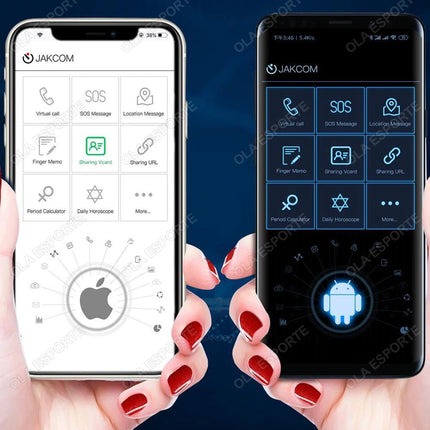 NEW NFC Smart Nail Chip SOS Virtual Call Fitness Supervision Function GPS Tracker Device Mini Tracker Smart Chip For Android IOS