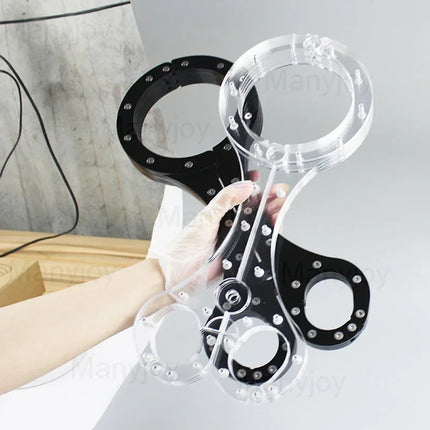 Luxury Crystal Wrist Oval Handcuffs Neck Collar Cangue Shackles Pillory Cangue Fixed Handcuffs To Collar Bondage Adult Sex Toys
