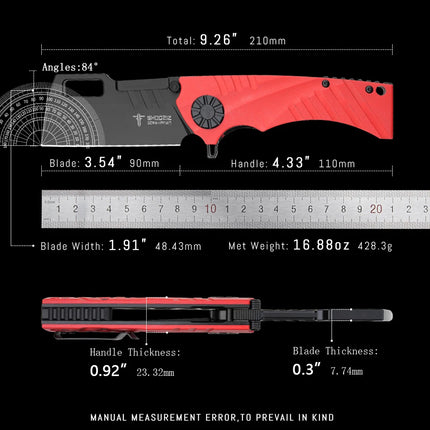 STRIDER MFS TRIBUT NEW HAN317 Knife  Linen Handle Folding Blade Knife Outdoor Climbing Hunting Tactics Survival Jungle Rescue