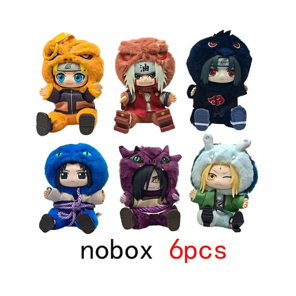 2026 Eaki Naruto V2 Blind Box Shippuden Beast Party Pajamars Naruto Anime Kawaii Doll Movable Figure Itachi Uzumaki Cute Gifts