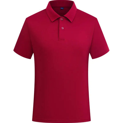 High-end customization POLO shirt custom work POLO short sleeve team high quality quick-drying shirt Adult and children sizes