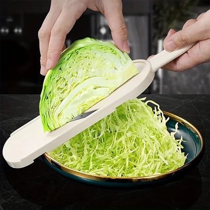 Multi Handheld Mandoline Slicer - Stainless Steel V Blade, with Cleaning Brush, Comfort Grip, Easy to Clean, for Kitchen, Vegeta
