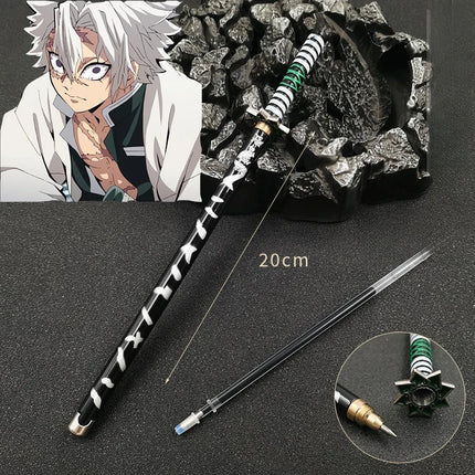 20cm  Anime Peripheral Neutral Pen/my Wife/Zenyi/moth/butterfly Blade Day Wheel Knife Stationery Signature Pen