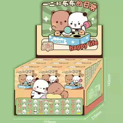 Bubu And Dudu Daily Blind Box Mystery Box Desk Decoration Cute Figure Model Desktop Decoration Collect Kawaii Doll Gift Genuine