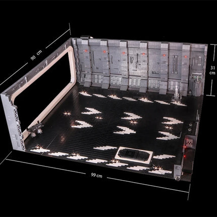MOC Docking Bay 327 For UCS Falcon Ultimate Star Plan Building Blocks Kits Bricks DIY Toys Kids Birthday Gifts 05132 75192