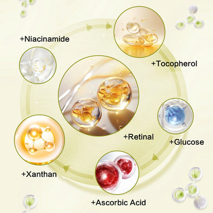 Retinol Vitamin C Hydrating Shot Tightening Booster Face Cream Eye serum Lightening Dark Circles Firming Moisturizer