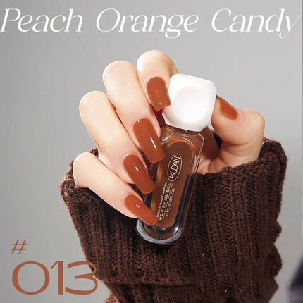 10ml Water-based Nail Polish Long Lasting Tearable Quick Dry No Bake Semi-permanent Varnish DIY Fashion Manicure Nail Art