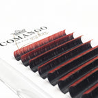 Ombre Orange Red / D / 0.07mm|Mix 8-14mm
