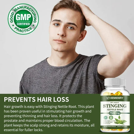 Stinging Nettle Root - Supports Prostate and Urinary Tract Health & Bladder Health, Promotes Overall Well-being