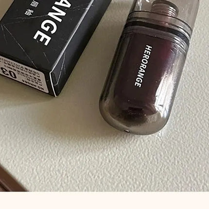 HERORANGEHR564 Enveloping Ice Night Mirror Lip Glaze Moisturizing and Moisturizing Lip Film Forming Quickly