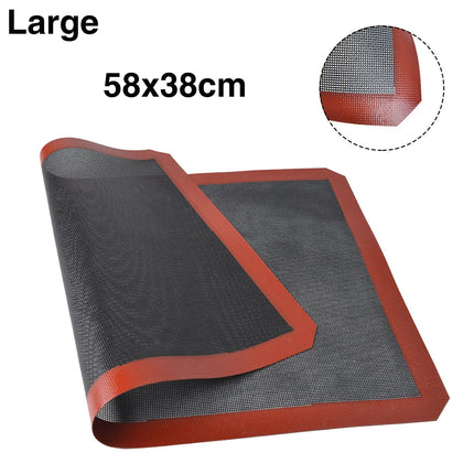 Silicone Baking Oven Mat for Eclair Perforated Non-stick Macaron Cookie Bread Pastry Mold Baking Accessories Baking Supplies