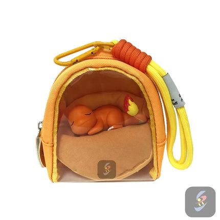 Pokemon Diy Sofa Sleeping Position Backpack Hanging Ornament Fairy Eevee Snorlax Jirachi Trendy Toys Decoration Collectible Gift