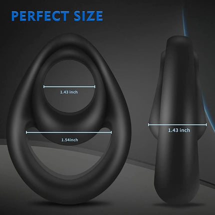 Penis Ring Delay Ejaculation Scrotal Binding Ball Stretcher Lock Male Silicone Semen Cockring Couples Adult Sex Toys For Men
