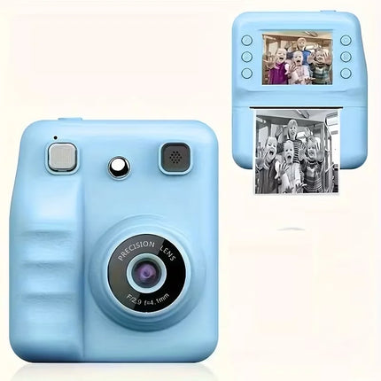 New Mini Instant Photo Digital Camera for Children, New Thermal Printing Camera Toy