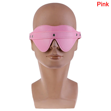 Closed Eyes Adult Blindfold BDSM Sex SM Eye Mask Female Lesbian Gay Man Flirt Sadomasochism Tool Costumes Erotic Slave Sex Toys