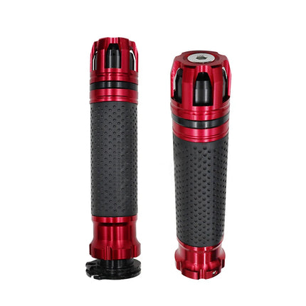 1Pair Universal CNC Motorcycle Handle Grips for Kawasaki Honda Yamaha Suzuki Benelli Ducati for Motorbike 22mm Handlebar