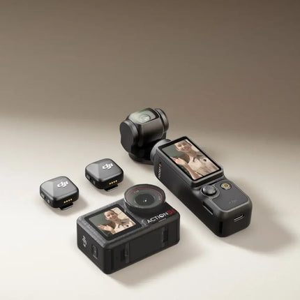 DJI Mic Mini Advanced Mini Wireless Microphone High-Quality Audio With Stable Transmission Original Brand in Stock