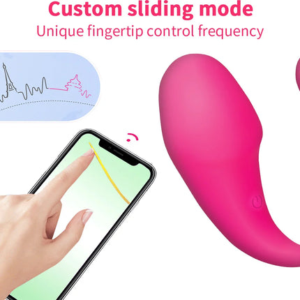 Wireless App Control Dildo Vibrator for Women Vagina Stimulator G Spot Egg Clit Massager Wearable Clitoral Sex Toys for Adults