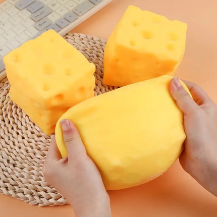 Giant Cheese Squeeze Toy blind box Extra Large Size Cheese Squishy Fidget Toys Slow Rebound Shapeable Venting Ball toys Gifts