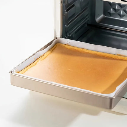11-Inch - 28x28 Square Deepened Cake Roll Baking Tray Mold, Household Non-Stick Nougat Snowflake Pastry Kitchen Baking Mold